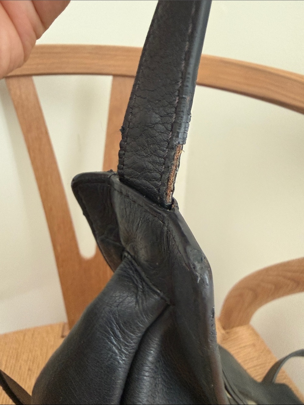The Row Slouchy Banana Crossbody Bag - Picture 7 of 9